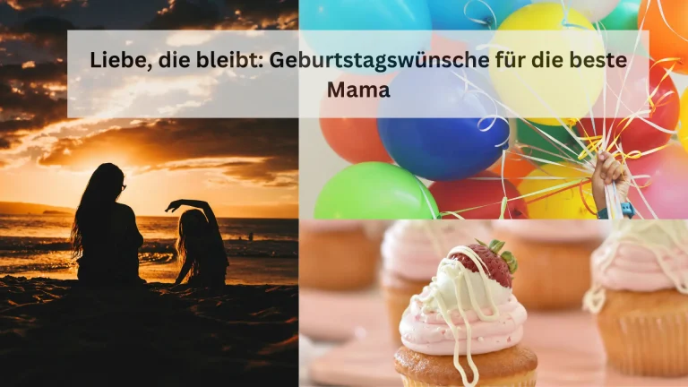 Liebe, die bleibt: Mutter und Tochter genießen den Sonnenuntergang, Geburtstagswünsche Mama